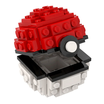 LEGO "Pocket Monster Capture Ball" - Display Item with Opening Function [MiniMOC] Exclusive!
