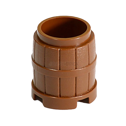 LEGO Container, Barrel 2 x 2 x 2, Reddish Brown [2489]