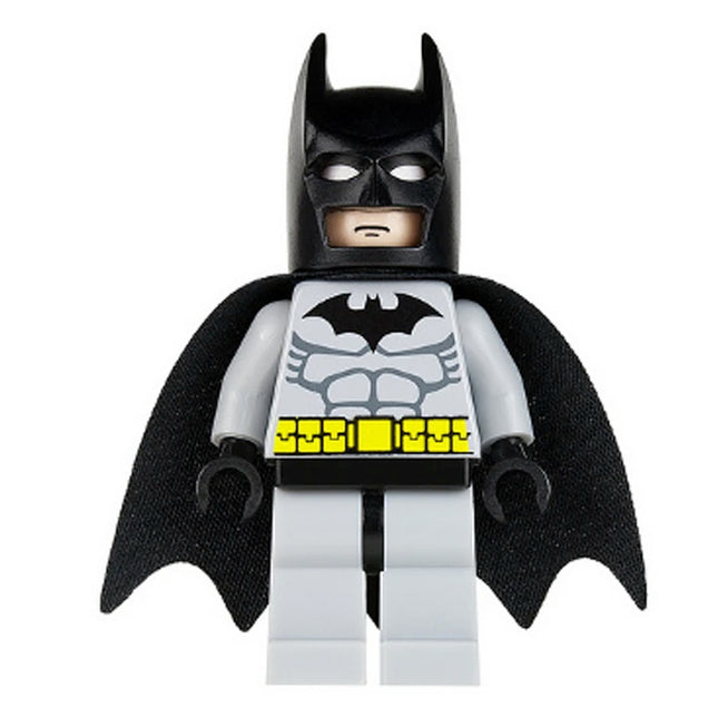 LEGO Minifigure - Batman - Light Bluish Gray Suit, Black Mask, Batman I (2006) (bat001) [DC Comics]