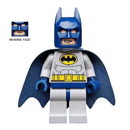 LEGO Minifigure - Batman - Light Gray Suit, Yellow Belt and Crest, Dark Blue Mask (2012) [DC Comics] sh0025