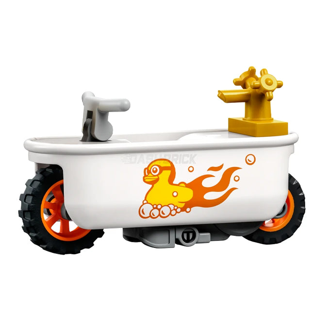 LEGO Minifigure Accessory - Motorcycle, Flywheel, Bathtub Bike [1723pb01c01]