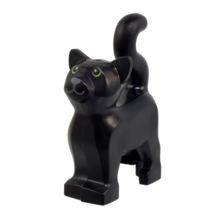 LEGO Minifigure Animal - Cat, Standing with Lime Eyes, (Hocus Pocus Thackery Binx) [13786pb10]