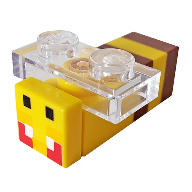 LEGO Minifigure - Minecraft Bee, Angry - Brick Built (2020) [MINECRAFT]