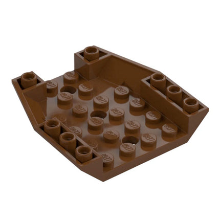 LEGO Wedge 6 x 6 Triple Inverted, Boat Hull, Reddish Brown [29115] 6437859