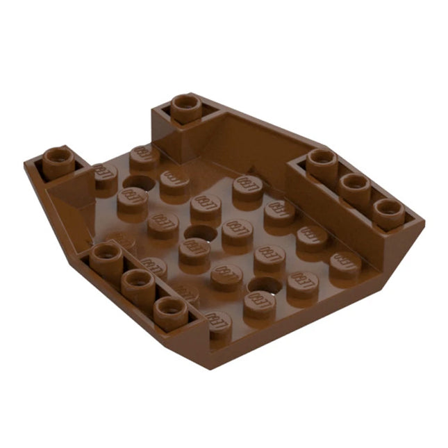 LEGO Wedge 6 x 6 Triple Inverted, Boat Hull, Reddish Brown [29115] 6437859