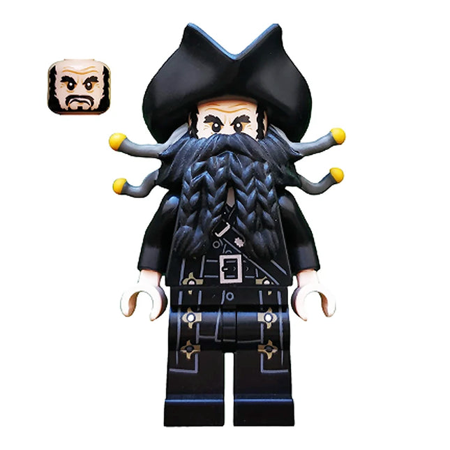 LEGO Minifigures - Blackbeard, Pirates of the Caribbean (2011) [DISNEY]