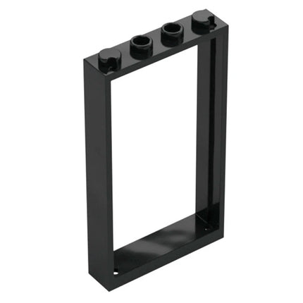 LEGO Door Frame 1 x 4 x 6, Two Holes, Black [60596 / 40289] 6337273