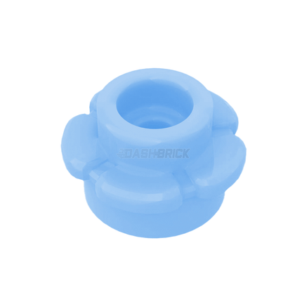 LEGO Plate, Round 1 x 1 with Flower Edge (5 Petals), Light Bright Blue [24866] 6209683