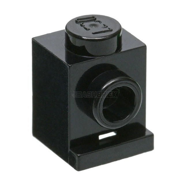 LEGO Brick, Modified 1 x 1 with Headlight, Black [4070] 407026