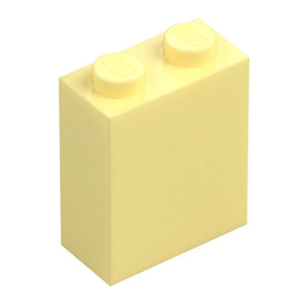 LEGO Brick 1 x 2 x 2, Inside Stud Holder, Bright Light Yellow [3245c] 6544519
