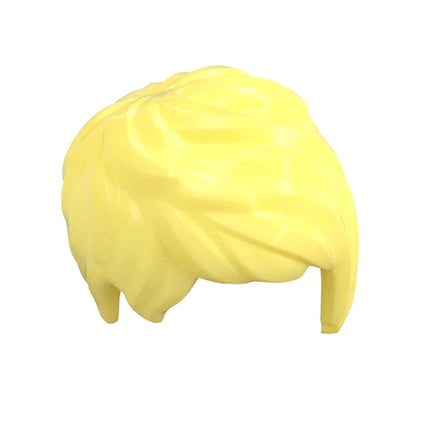 LEGO Minifigure Part - Hair Female Short Tousled with Side Part, Bright Light Yellow [37823] 6227248