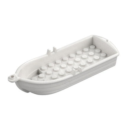 LEGO Boat, 14 x 5 x 2 with Oarlocks, White [21301] 6408680