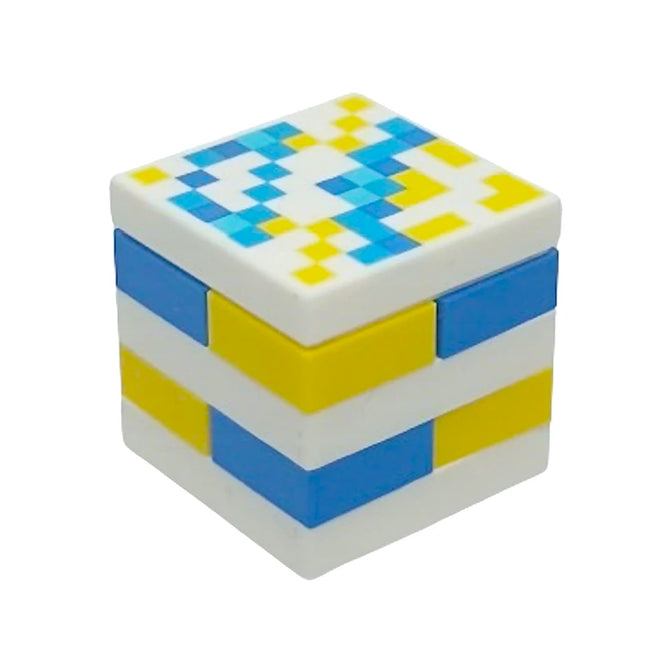 LEGO Accessory - Mincraft, Box, Pixelated Glazed Terracott [3068pb1322] 3068bpb1322