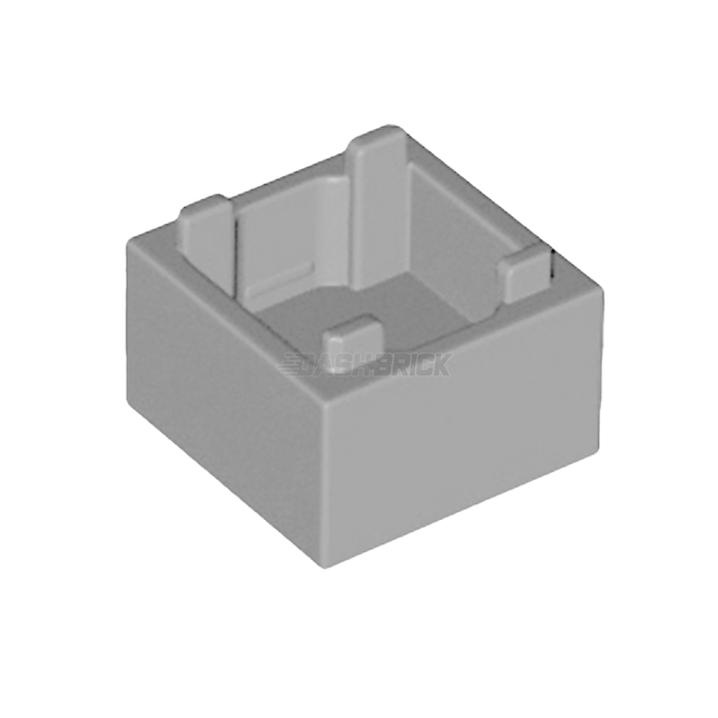 LEGO Container, Box / Crate 2 x 2 x 1, Light Grey [35700] 6318314