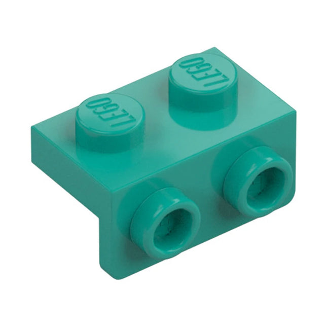 LEGO Bracket 1 x 2 - 1 x 2, Angular Plate, Dark Turquoise [99781] 6249418