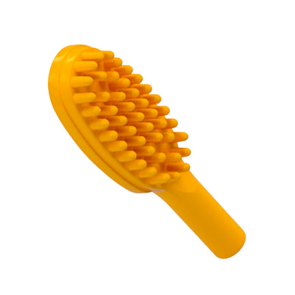 LEGO Minifigure Accessory - Hairbrush/Brush, Bright Light Orange [3852b]