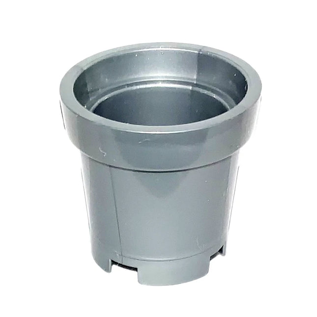 LEGO Container, Bucket 2 x 2 x 2 without Handle Holes, Flat Silver [18742] 6096407