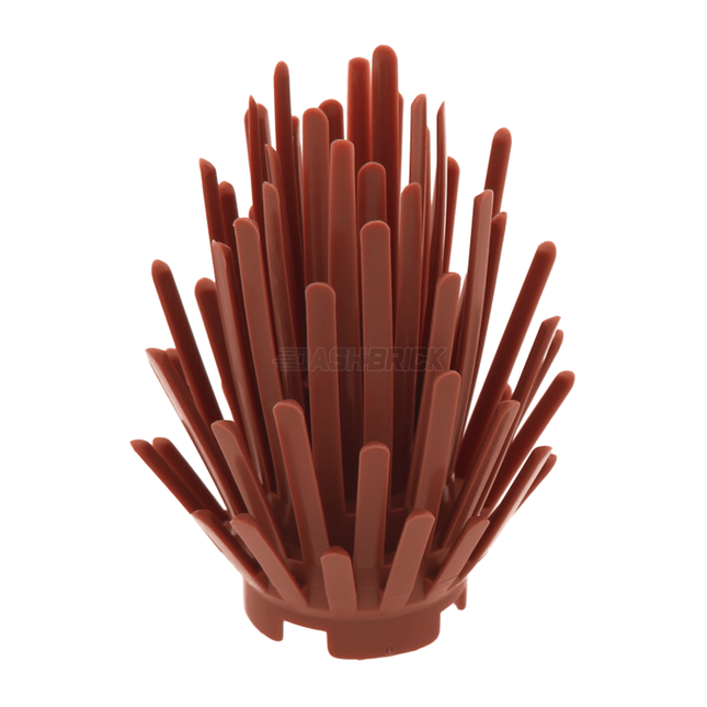 LEGO Plant Prickly Bush/Grass 2 x 2 x 4, Reddish Brown [6064]