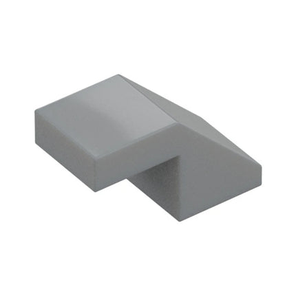 LEGO Slope 45 2 x 1 with Cutout without Stud, Light Grey [28192] 6213378