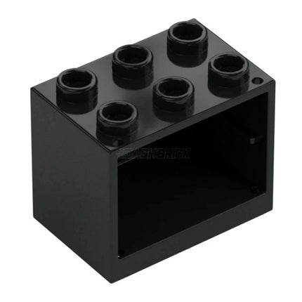 LEGO Container, Cupboard, Kitchen Bench, Storage 2 x 3 x 2, Black [4532b] 6138479