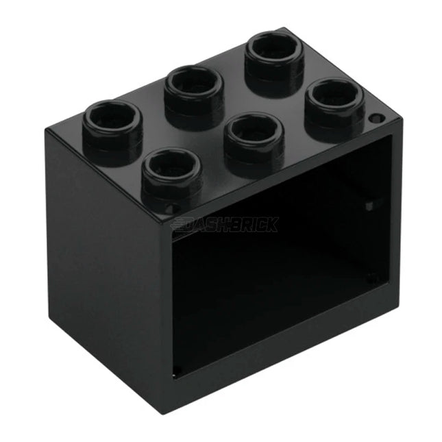 LEGO Container, Cupboard, Kitchen Bench, Storage 2 x 3 x 2, Black [4532b] 6138479