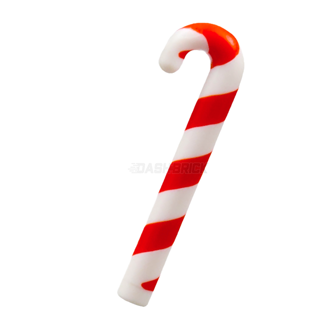 LEGO Minifigure Accessory - Candy Cane, Red & White Stripes [1621pb01] 6389611