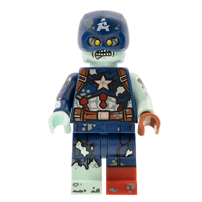 LEGO Minifigure - Zombie Captain America (2021) [MARVEL]