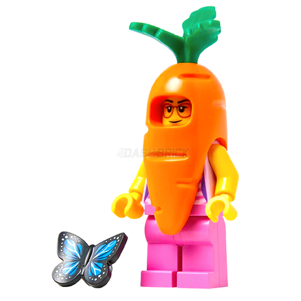 LEGO Minifigure - Carrot Costume Girl with Butterfly (BAM) [Limited Edition]