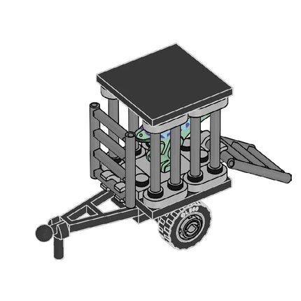 LEGO® Jurassic World: Raptor with Transport Cage (2023) [122502]