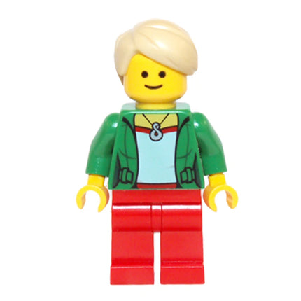 LEGO Minifigure - Bank Teller, Brick Bank, Classic Head (2016) [CITY]