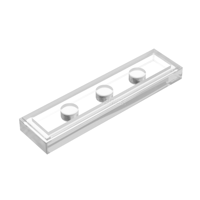 LEGO Tile 1 x 4, Trans-Clear [2431] 6510182