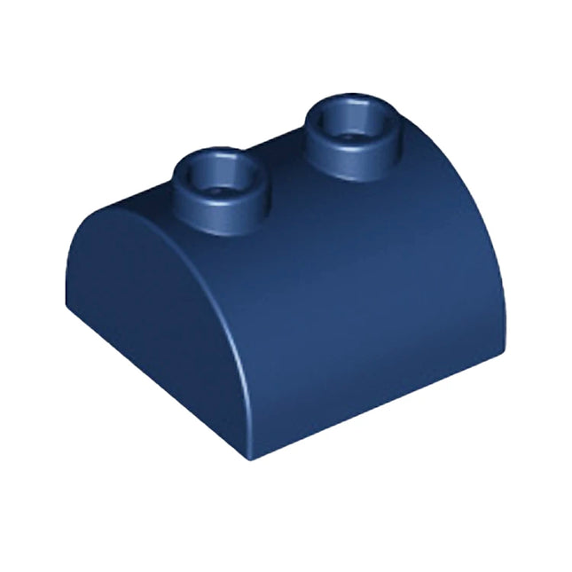 LEGO Slope, Curved 2 x 2 Double with 2 Hollow Studs, Dark Blue [30165] 6175295
