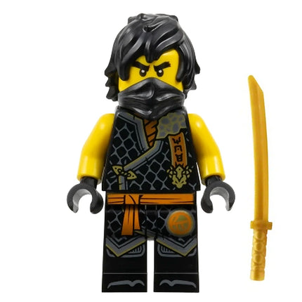 LEGO Minifigure - Cole - Dragons Rising, Tournament Armor, Black Bandana (2025) [NINJAGO]