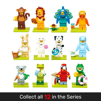 LEGO Collectable Minifigures - Goldfish Costume Fan (3 of 12) [Series 28] Animal Series