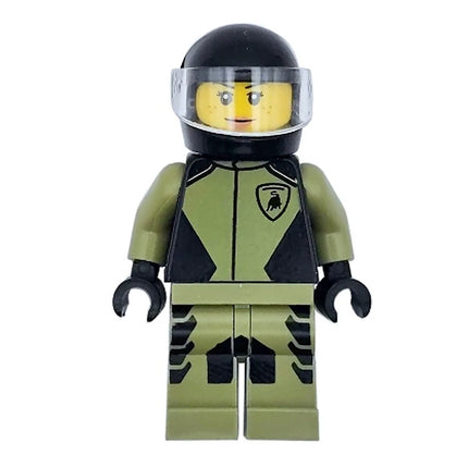 LEGO Minifigure - Lamborghini Lambo V12 Vision Gran Turismo Driver (2024) [SPEED CHAMPIONS]