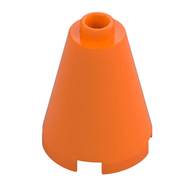 LEGO Cone 2 x 2 x 2 - Open Stud, Orange (Witches Hat) [3942c]