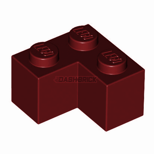 LEGO Brick 2 x 2 Corner, Dark Red [2357] 4541379