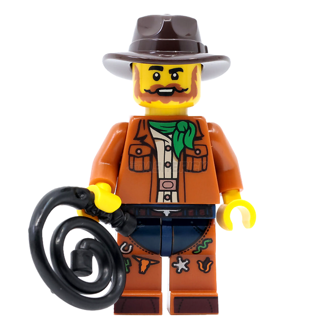 LEGO Minifigure - Cowboy with Whip (BAM) [Limited Edition]