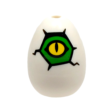 LEGO Minifigure Accessory - Egg, Alligator/Crocodile/Dinosaur Eye [24946pb02]