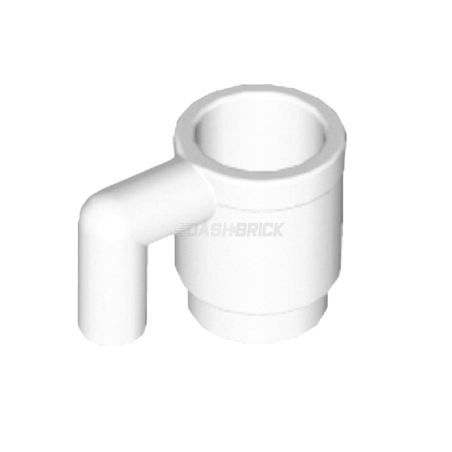 LEGO Minifigure Accessory - Mug/Cup, White [3899]