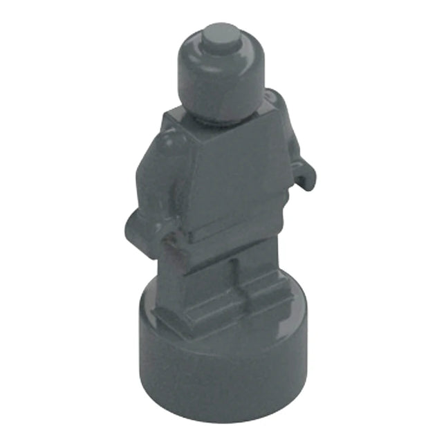 LEGO Minifigure Accessory - Trophy / Statuette, Dark Grey [90398] 6299494
