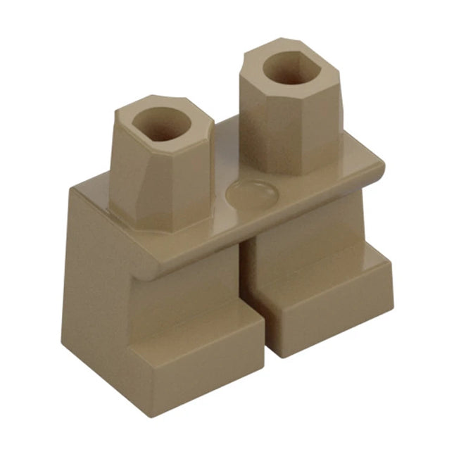LEGO Minifigure Parts - Short Hips and Legs, Children, Dark Tan [41879] 6016059