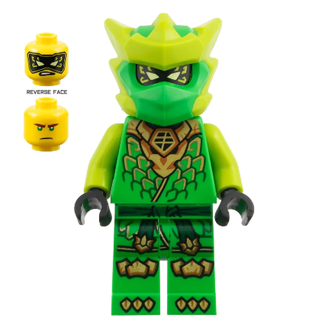 LEGO Minifigure - Lloyd - Dragons Rising, Tunic with Dragon Head, Helmet (2026) [NINJAGO]