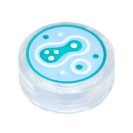 LEGO Minifigure Accessory - Petri Dish, Cell Culture, Tile, Round 1 x 1 [98138pb284] 6384069