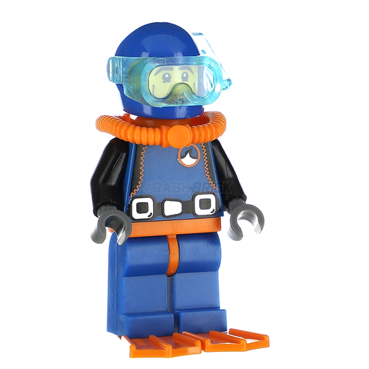 Lego Collectable Minifigures Deep Sea Diver 15 Of 16 [series 1] Dashbrick