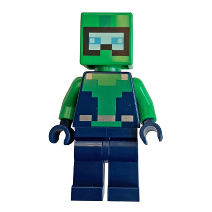 LEGO Minifigure - Diver Explorer (2023) [MINECRAFT]