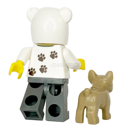 LEGO Minifigure - Animal Lover Guy with French Bulldog (BAM) [Limited Edition]