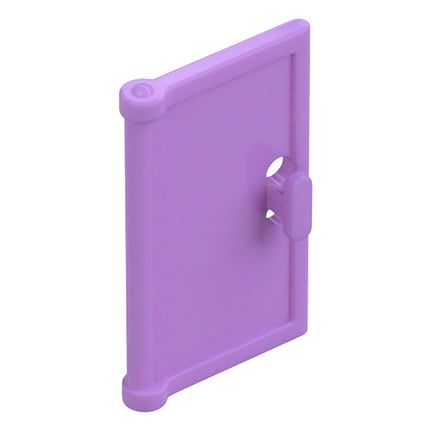 LEGO Door 1 x 2 x 3 with Vertical Handle, Mold for Tabless Frames, Medium Lavender [60614] 6138507