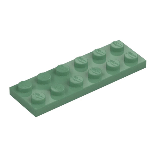 LEGO Plate 2 x 6, Sand Green [3795] 6194726