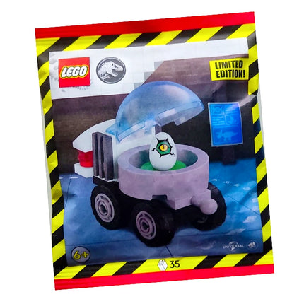 LEGO® Jurassic World: Mobile Incubator with Egg (2023) [122407]